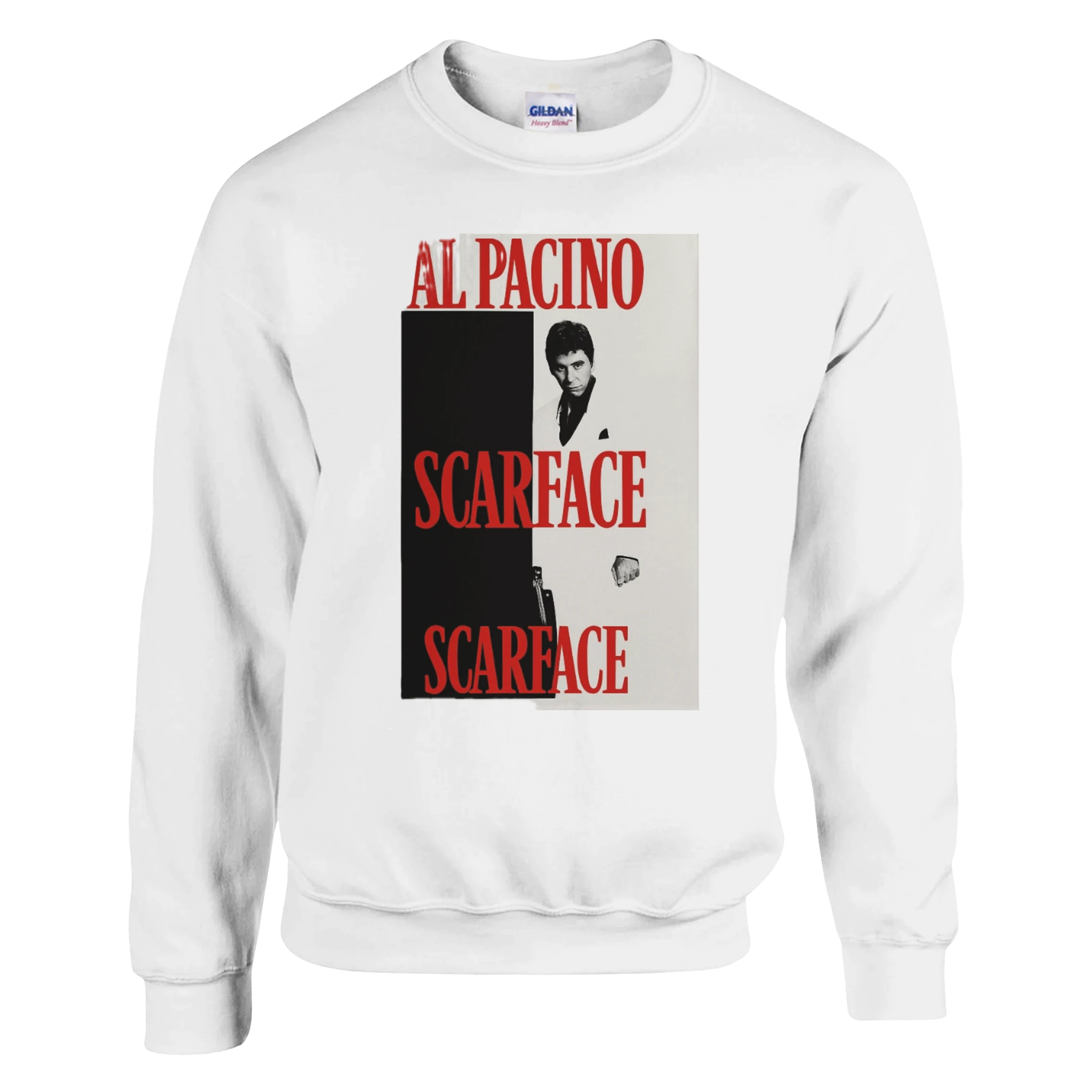 Classic Unisex Crewneck Sweatshirt | Gildan® 18000 White