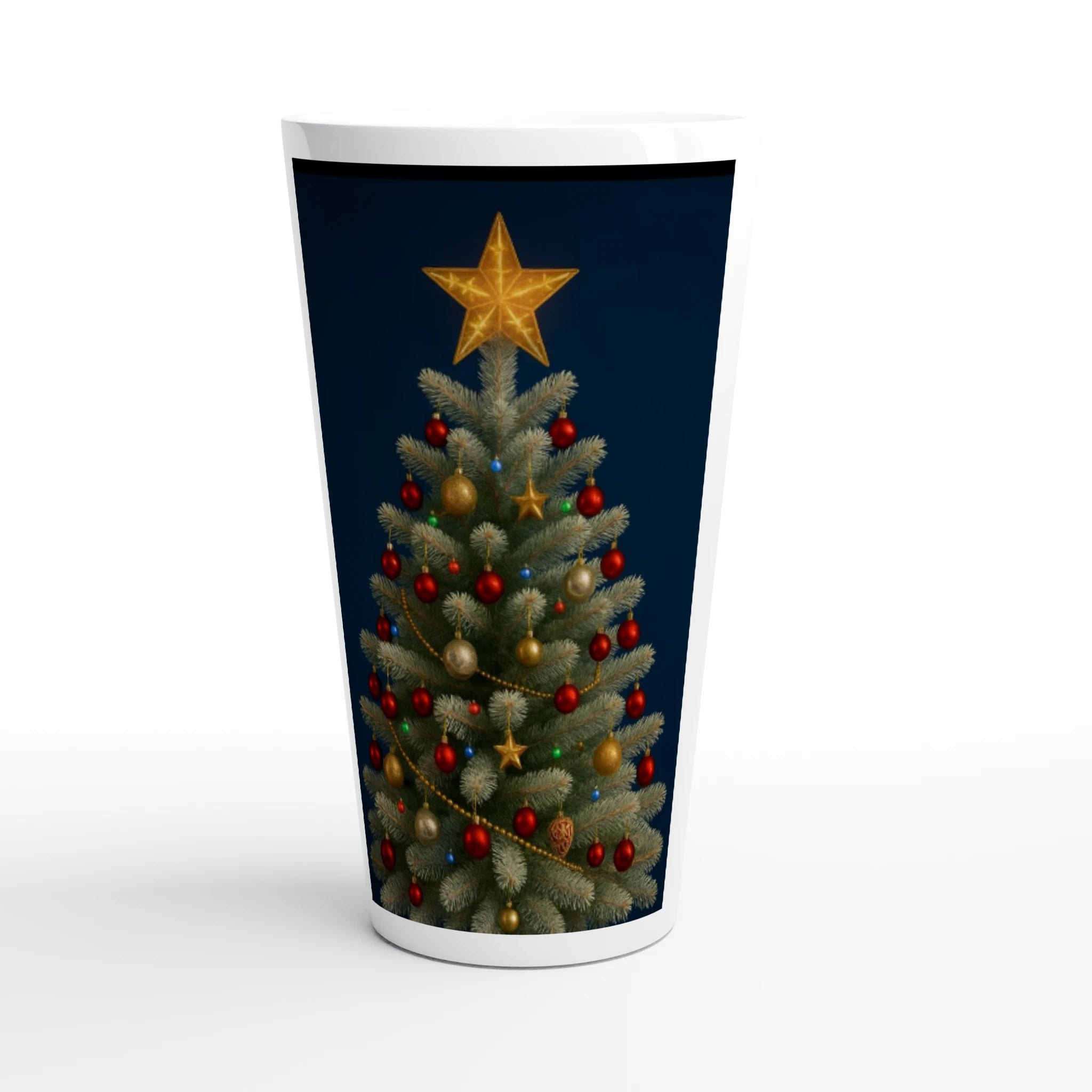 White Latte 17oz Ceramic Mug