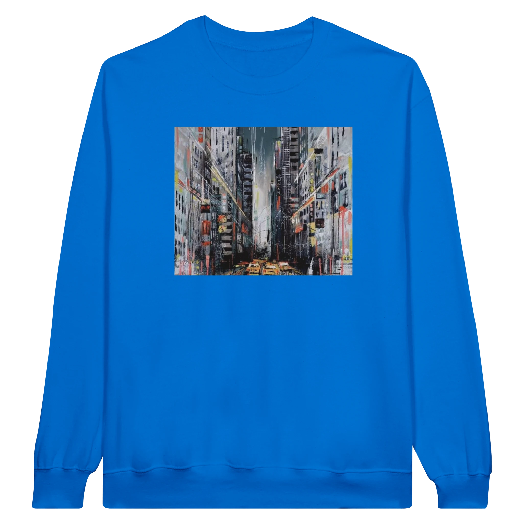 Midweight Fleece Adult Crewneck Sweatshirt | Gildan SF000 Royal
