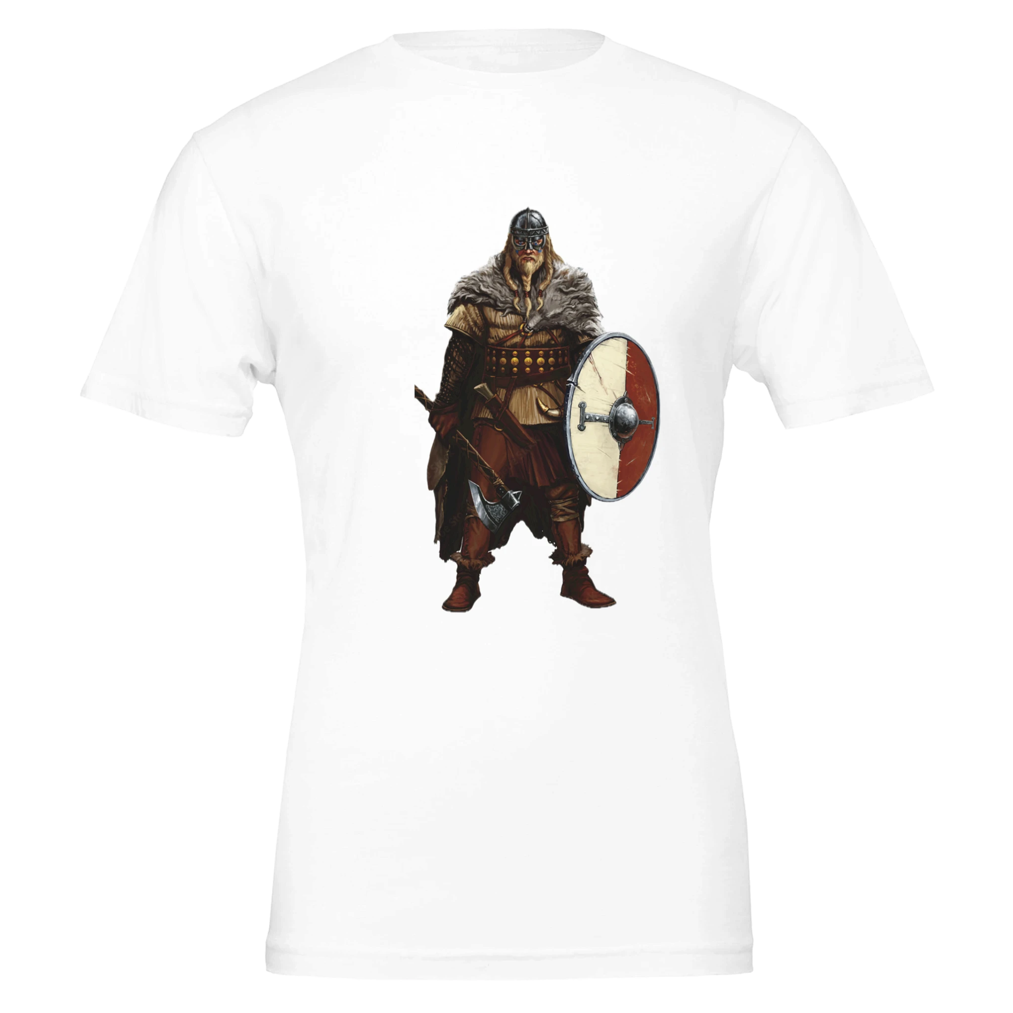 Premium Unisex Crewneck T-shirt | Bella + Canvas 3001 White