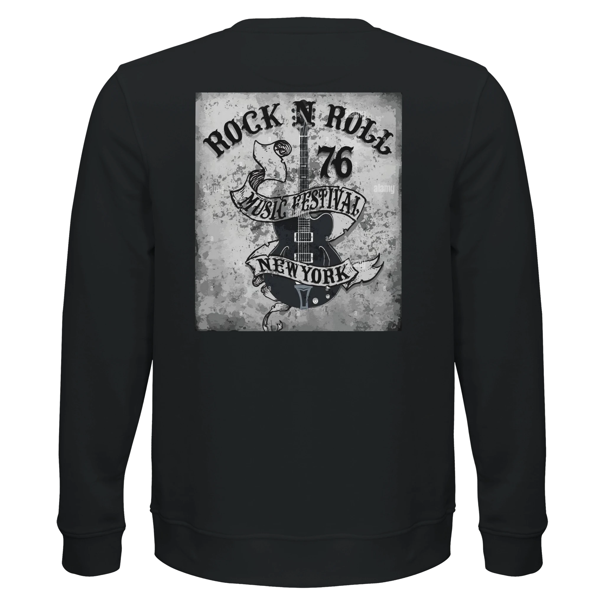 Organic Unisex Crewneck Sweatshirt | SOL'S Comet 03574 Black