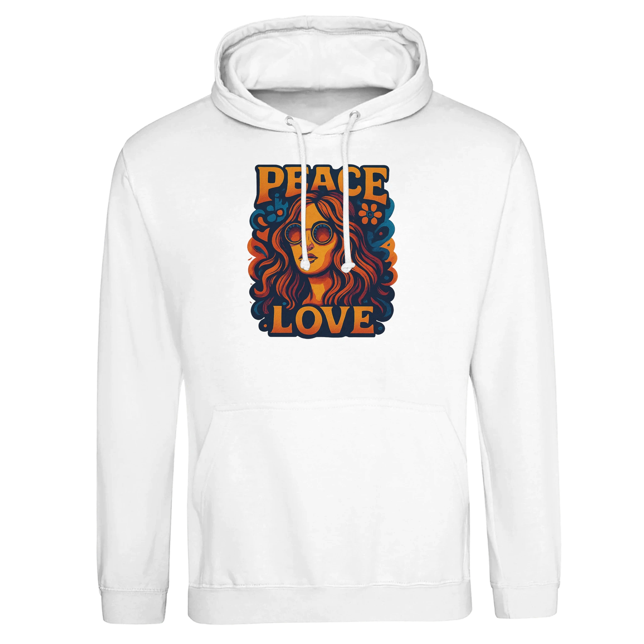 Premium Unisex Pullover Hoodie | JustHoods JH001  Arctic White